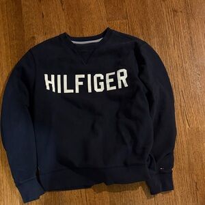 Tommy Hilfiger Men's Black Crewneck Sweater